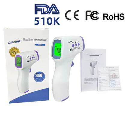 Infrared Forehead Thermometer - Contactless & Digital