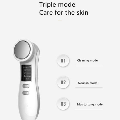 Ion Facial Beauty Device - Skin Tightening & Deep Cleansing