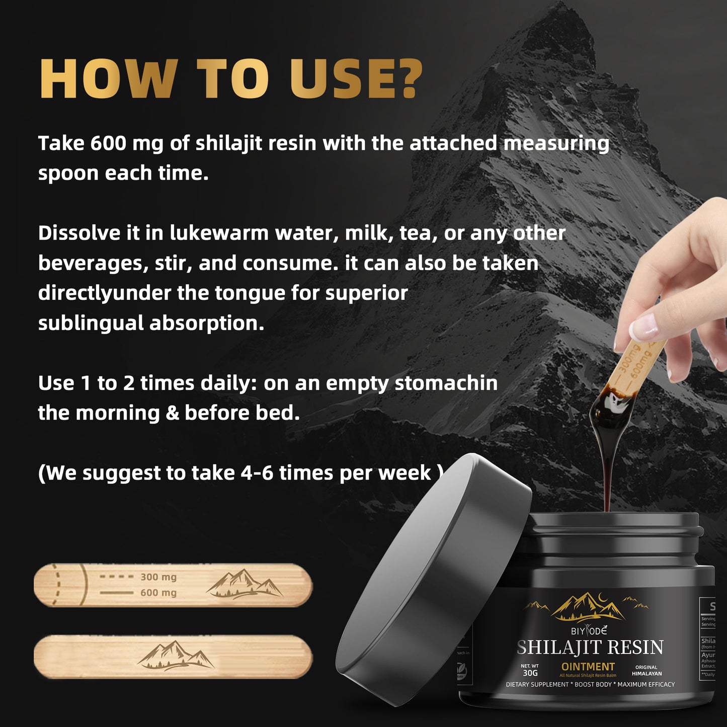 Himalayan Shilajit Resin