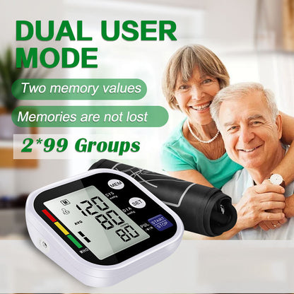 Smart Dual-User Blood Pressure Monitor