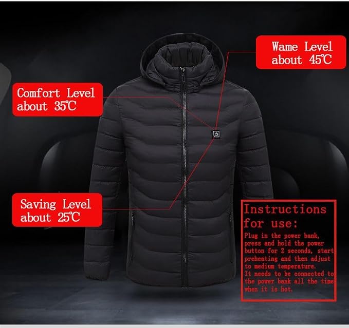 Heated Jacket for Men & Women
