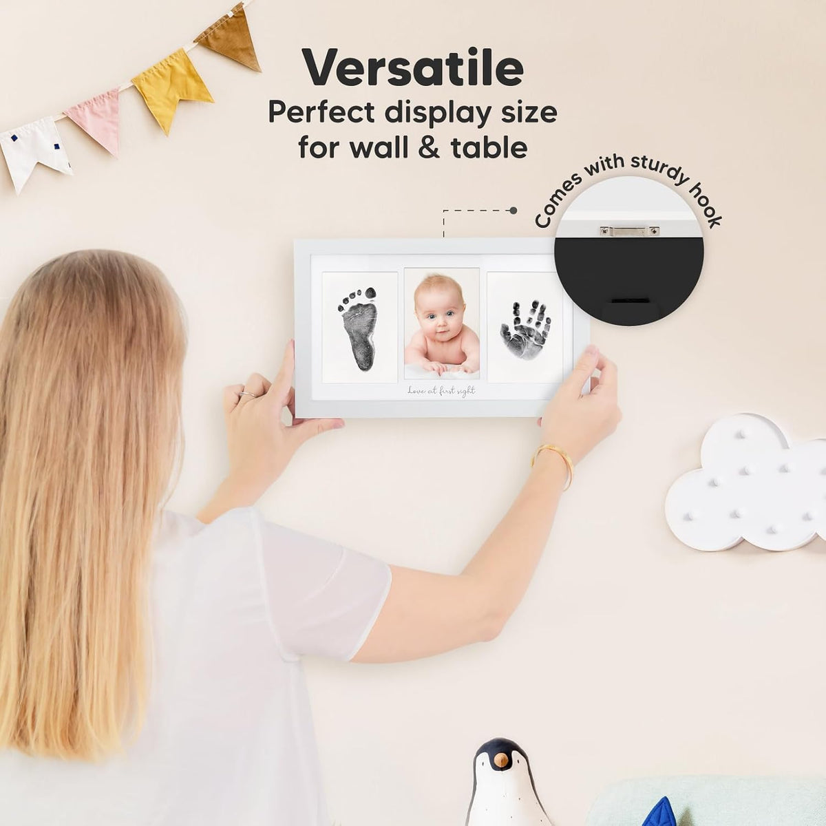 Baby's Handprint & Footprint Keepsake Kit
