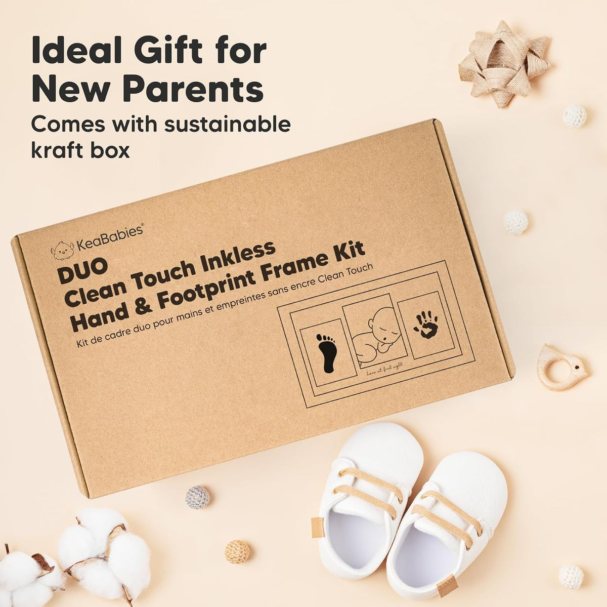 Baby's Handprint & Footprint Keepsake Kit