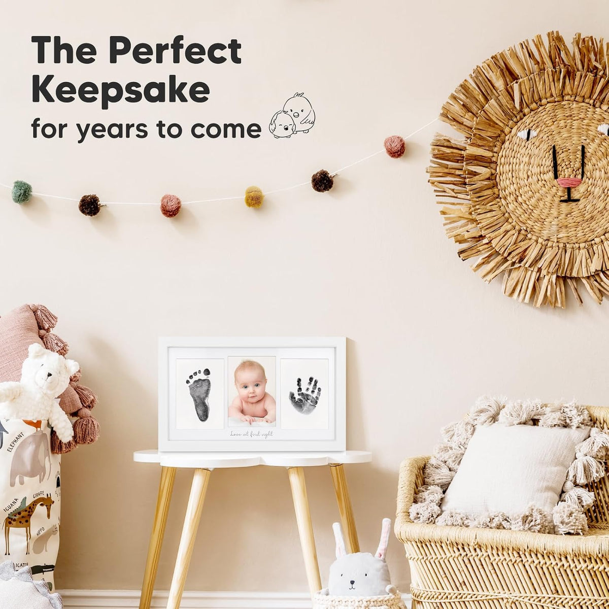 Baby's Handprint & Footprint Keepsake Kit