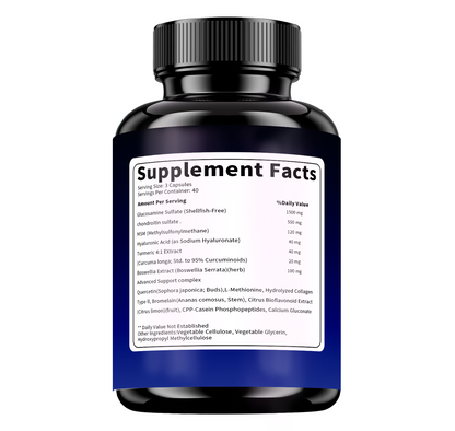 Glucosamine Chondroitin MSM Complex - Joint Support