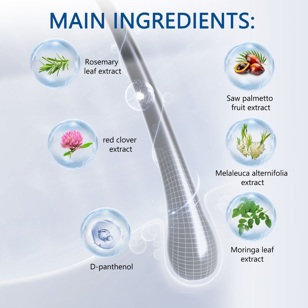 Hair Growth Serum - Rosemary Extract
