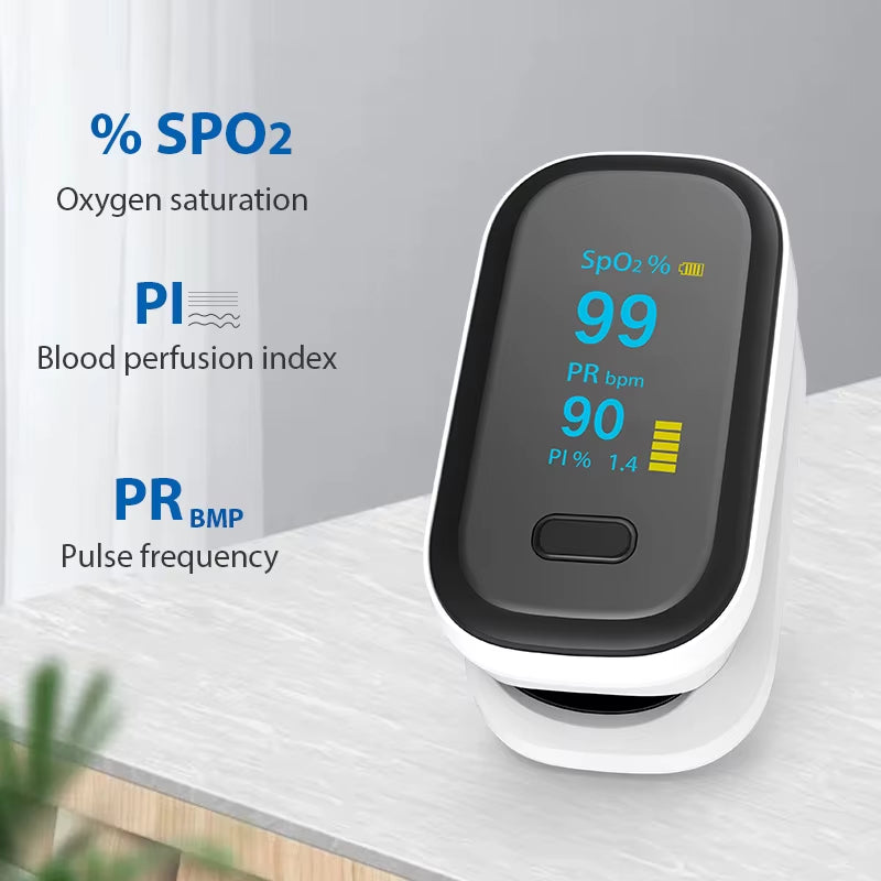 Finger Pulse Oximeter – SpO2 & Pulse