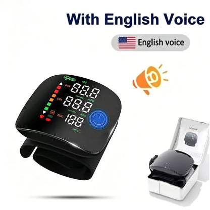 Rechargeable Wrist Blood Pressure Monitor